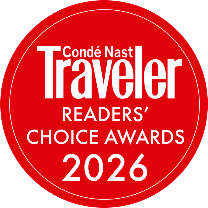 Conde's Nast Traveler Readers Choice Award 2026